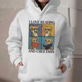 Cheetah Love Reading And Cheetahs Kids Bookworm Graphic Youth Hoodie Cheetah Love Reading And Cheetahs Kids Bookworm Graphic Youth Hoodie