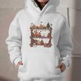 Christmas Cats Bookshelf Gingerbread Graphic Youth Hoodie