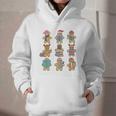 Christmas Library Gingerbread Man Books Lover Bookworm Graphic Youth Hoodie Christmas Library Gingerbread Man Books Lover Bookworm Graphic Youth Hoodie