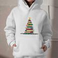 Christmas Tree Of Books Holiday Graphic Youth Hoodie Christmas Tree Of Books Holiday Graphic Youth Hoodie