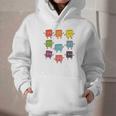 Color Our World Book Lover Reading Bookworm Reader Graphic Youth Hoodie