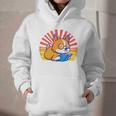 Corgi Dog Reading Book Book Lover Dog Lover Graphic Youth Hoodie