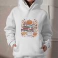 Cozy Autumn Books Fully Booked For Fall Books Pumpkin Graphic Youth Hoodie