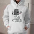 Cozy Mysteries Coffee And Novel For Book Lovers Graphic Youth Hoodie Cozy Mysteries Coffee And Novel For Book Lovers Graphic Youth Hoodie