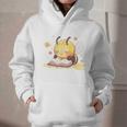 Cute Bee Reading Book Teacher Student Reader Graphic For Men Women Kids Graphic Youth Hoodie