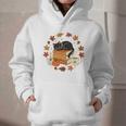Cute Cat Fall In Love With Reading Book Cat Lover Librarian Graphic Youth Hoodie