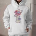 Cute Octopus Bookworm Fun Reading Tee For Book Lovers Graphic Youth Hoodie