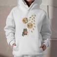 Cute Reading Cat With Kitten Dandelion Flowers Book Lover Graphic Youth Hoodie Cute Reading Cat With Kitten Dandelion Flowers Book Lover Graphic Youth Hoodie