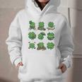 Cute Shamrock Reading St Patricks Day Teacher Book Lovers Graphic Youth Hoodie Cute Shamrock Reading St Patricks Day Teacher Book Lovers Graphic Youth Hoodie