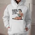 Defying Censorship One Page At a Time Read Banned Books Graphic Youth Hoodie