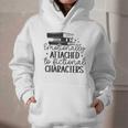 Emotionally Attached To Fictional Characters Banned Books Graphic Youth Hoodie