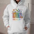 Equal Rights Book Flower Equality Peace Love Kindness Book Graphic Youth Hoodie Equal Rights Book Flower Equality Peace Love Kindness Book Graphic Youth Hoodie