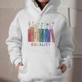 Equality Flower Books Equal Rights Social Justice Feminist Graphic Youth Hoodie