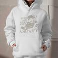Even Her Books Were Naughty Santa Reading Christmas Graphic Youth Hoodie Even Her Books Were Naughty Santa Reading Christmas Graphic Youth Hoodie