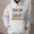 Everyone Communicates Differently Book Teacher Outfit Graphic Youth Hoodie