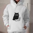 First Of All I’m A Delight Cute Cat Books Coffee Humor Graphic Youth Hoodie