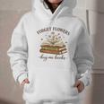 Forget Flowers Buy Me Books Book Lover Graphic Youth Hoodie