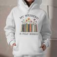 My Weekend Is Fully Booked Cozy Bookish Graphic Youth Hoodie