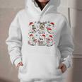 Ghost Book Reading Christmas Books Lover Teacher Kids Graphic Youth Hoodie
