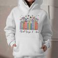 God Says I Am Floral Book Cute Christian Girl Teen Religious Graphic Youth Hoodie God Says I Am Floral Book Cute Christian Girl Teen Religious Graphic Youth Hoodie