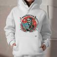 Grim Reaper Reads a Book Graphic Youth Hoodie Grim Reaper Reads a Book Graphic Youth Hoodie