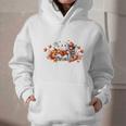 Halloween Book Lover Ghost Witch Books & Pumpkins Graphic Youth Hoodie
