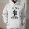 Halloween Skeleton Pun Book Lover Library Joke Graphic Youth Hoodie