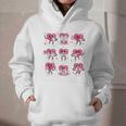 Heart Reading Books Valentine Teacher Boy Girl Book Lover Graphic Youth Hoodie