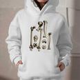 Hip And Leg Bones Book Print Vintage Human Bones Graphic Youth Hoodie