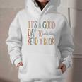 It’s a Good Day To Read a Book Lovers Library Reading Women Graphic Youth Hoodie
