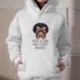Just a Girl Who Loves Books Messy Bun Black Women Reading Graphic Youth Hoodie Just a Girl Who Loves Books Messy Bun Black Women Reading Graphic Youth Hoodie