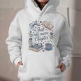 Just One More Chapter Book Lover Reading Quote Graphic Youth Hoodie
