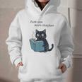 Just One More Chapter Bookworm Cat Book Lover Graphic Youth Hoodie Just One More Chapter Bookworm Cat Book Lover Graphic Youth Hoodie