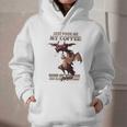 Just Pour Me My Coffee Hand Me My Book And Slowly Back Away Premium Graphic Youth Hoodie