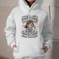 Kawaii Cat And Books Just A Girl Who Loves Both Graphic Youth Hoodie