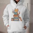 Kawaii Cat Coffee Books Teacher Men Women Girls Kids Graphic Youth Hoodie Kawaii Cat Coffee Books Teacher Men Women Girls Kids Graphic Youth Hoodie