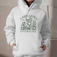 Libraries Are For Everyone Racoon Read Banned Book Librarian Graphic Youth Hoodie Libraries Are For Everyone Racoon Read Banned Book Librarian Graphic Youth Hoodie