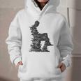 Men Pixel Art Geometric Book Human Drawing Graphic Men Graphic Youth Hoodie