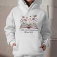 a New Chapter Begins Retired 2025 Floral Book Retirement Graphic Youth Hoodie