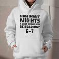 How Many Nights A Week Should You Be Reading 6-7 Book Lover Premium Tri-Blend Graphic Youth Hoodie How Many Nights A Week Should You Be Reading 6-7 Book Lover Premium Tri-Blend Graphic Youth Hoodie