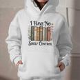 I Have No Shelf Control Flower Book Bookish Graphic Youth Hoodie I Have No Shelf Control Flower Book Bookish Graphic Youth Hoodie