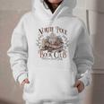 North Pole Book-Club Hot Cocoa Served Daily Christmas Book Graphic Youth Hoodie