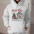 North Pole Book Club Book Lover Bookish Bookworm Christmas Graphic Youth Hoodie