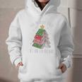 Oh What Fun It Is To Read Book Christmas Tree Premium Tri-Blend Graphic Youth Hoodie