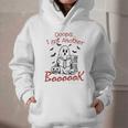 Oops I Got Another Book Boo Ghost Read Book Graphic Youth Hoodie