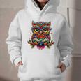 Owl With Glasses And Book Reading Graphic Youth Hoodie Owl With Glasses And Book Reading Graphic Youth Hoodie