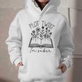 Plot Twist I'm Sober Women's Sobriety Book Reading Literary Graphic Youth Hoodie