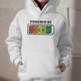Powered By Books Bookworm Librarian Reading Graphic Youth Hoodie