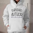 Published Author Est 2024 Ask Me About My Book Authors Books Graphic Youth Hoodie