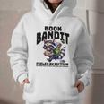 Racoon-Bookworm-Book Bandit-Fueled By Fiction Graphic Youth Hoodie